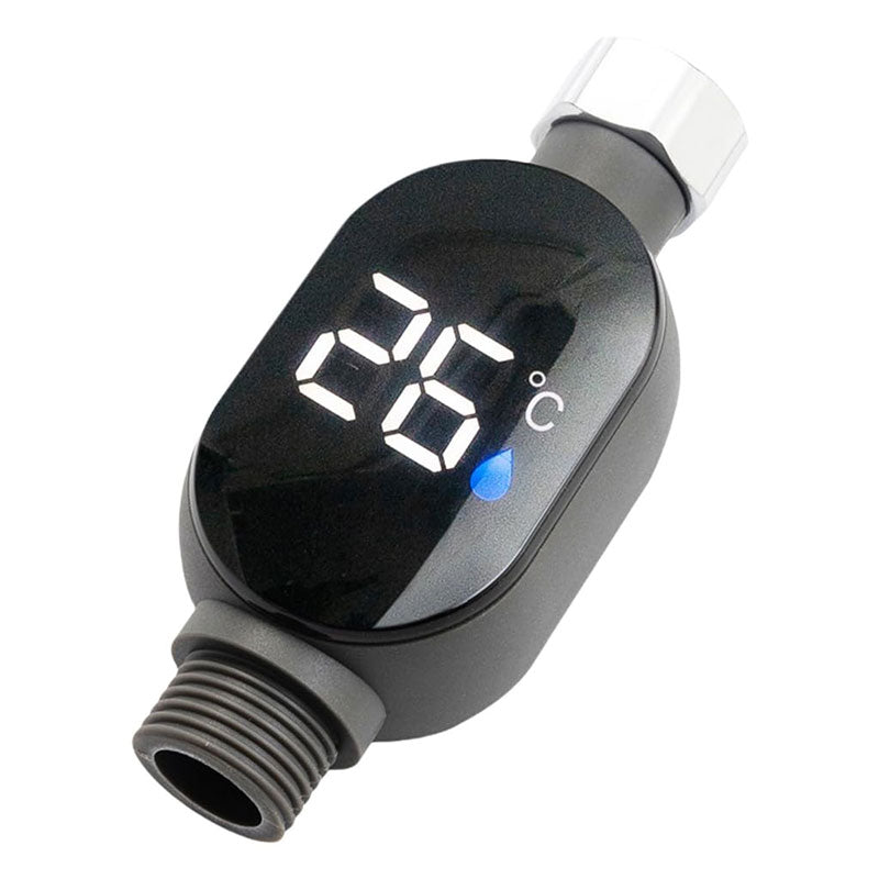 LED shower thermometer
