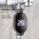 LED shower thermometer