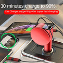 3-in-1 car charger
